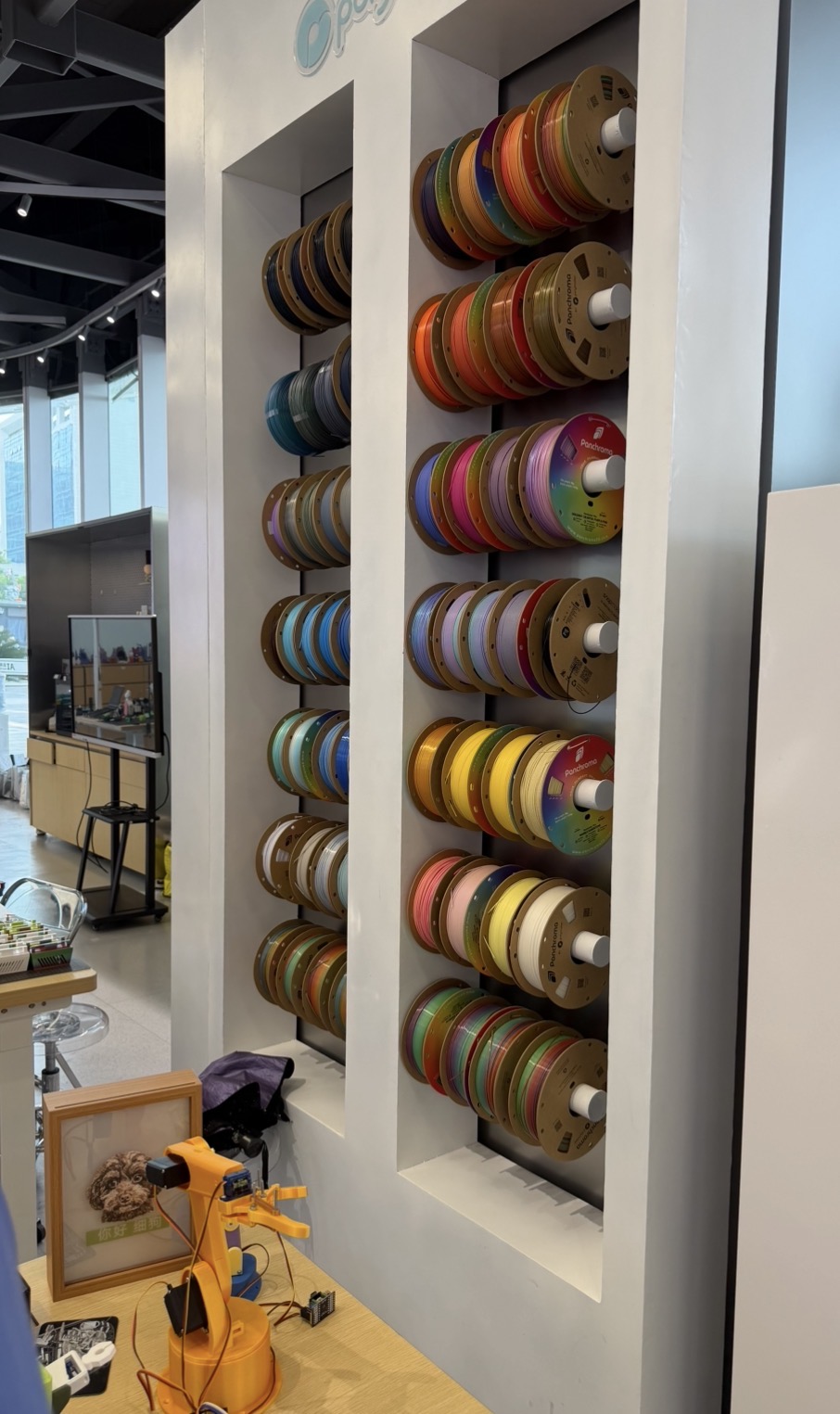 Rollen filament als grondstof voor 3D-printen