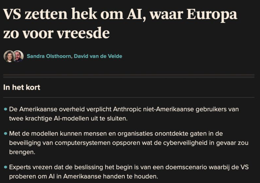 LinkedIn post Europa